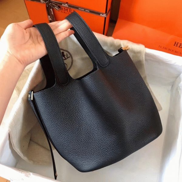 Réplique AAA Hermès Picotin Lock 18cm Noire – Image 5