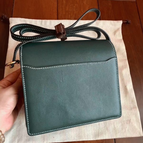 Meilleure Contrefa?on Sac à Main Mini Sac Roulis Hermès Vert – Image 8