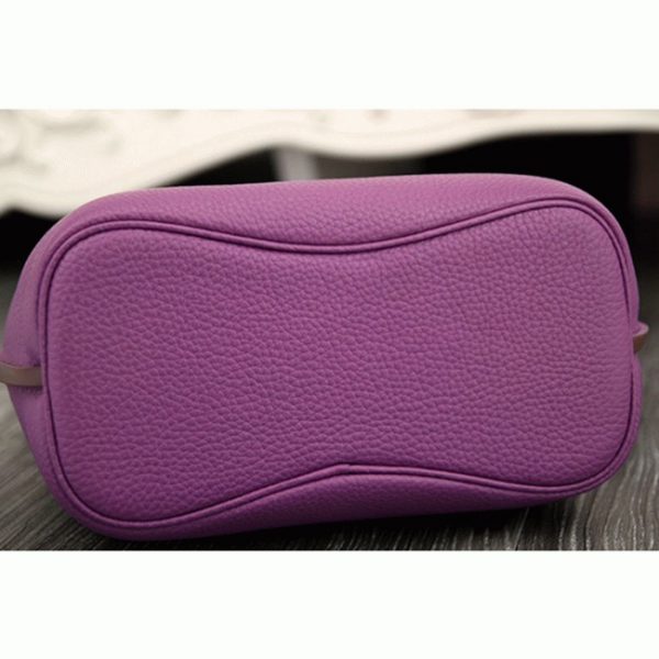 Contrefaçon Sac à main Hermès So Kelly 22cm Violet Cuir – Image 3