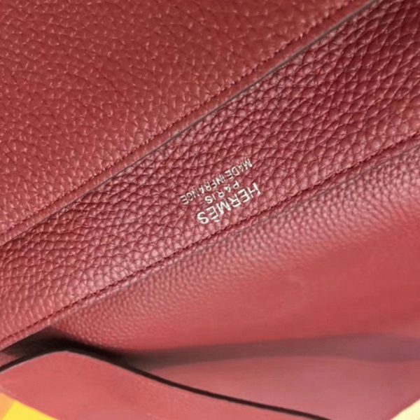 Faux Designer Sac Hermès Steve Messenger Rubis – Image 4