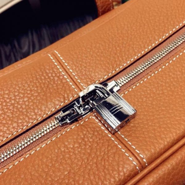 Fausse AAA Sac Hermès Victoria II 35cm Marron – Image 4