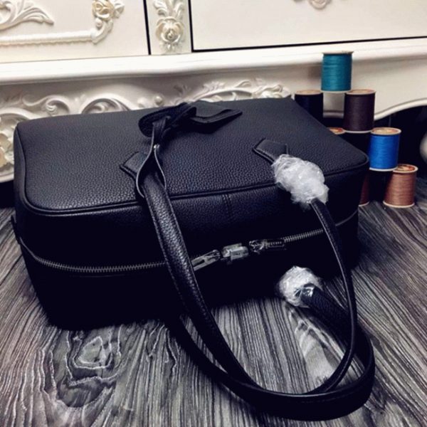 Réplique Designer Sac Hermès Victoria II 35cm Noir – Image 6