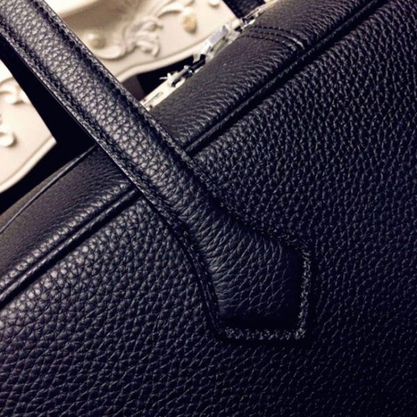 Réplique Designer Sac Hermès Victoria II 35cm Noir – Image 5