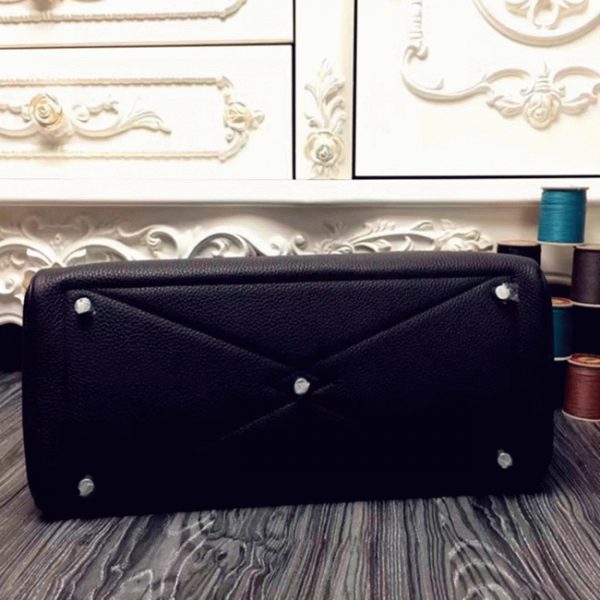 Réplique Designer Sac Hermès Victoria II 35cm Noir – Image 4