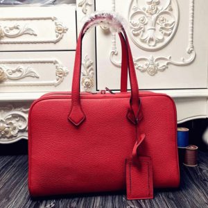 Réplique de Luxe Sac Hermès Victoria II 35cm Rouge