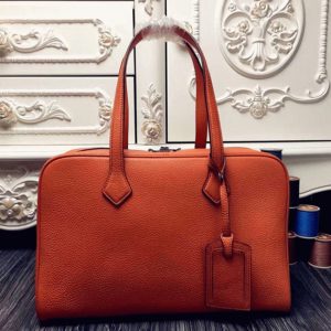 Fausse Sac Hermès Victoria II 35cm Orange