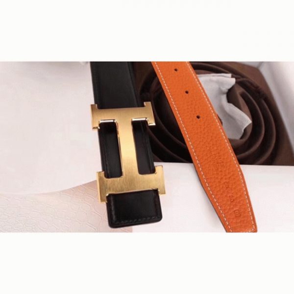 Meilleure Réplique Boucle de Ceinture H Hermès & Orange – Image 6