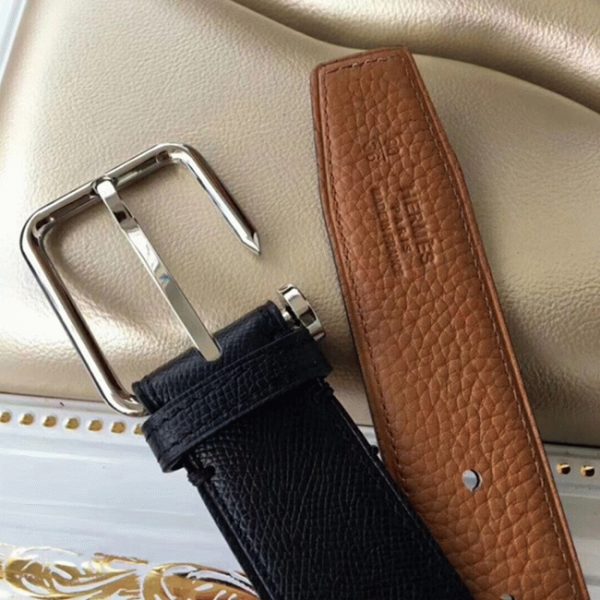 Meilleure Fausse Ceinture Lennox Hermès Noir – Image 5