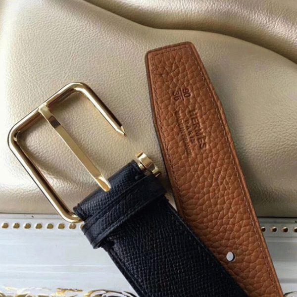 Meilleure Fausse Ceinture Lennox Hermès Noir – Image 4