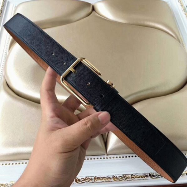 Meilleure Fausse Ceinture Lennox Hermès Noir – Image 2