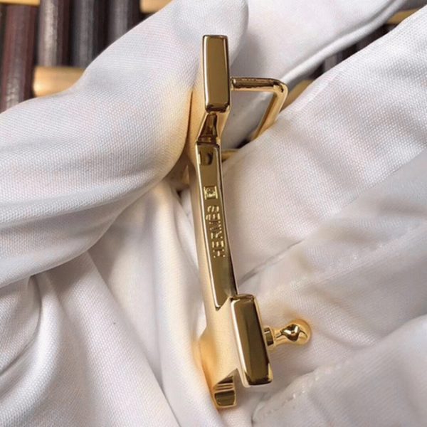 Contrefaçon Mini Ceinture Constance Hermès Boucle & Epsom Taupe – Image 7