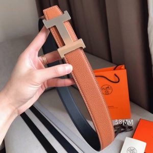 Contrefaçon 1:1 Ceinture Constance Hermès Boucle & Marron