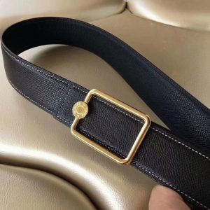 Meilleure Réplique Ceinture Hermès Boucle Oscar Noir