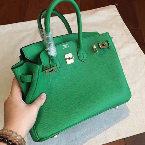 Sac Hermès Birkin 25 cm en bambou, contrefa?on bon marché – Image 2