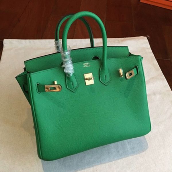 Sac Hermès Birkin 25 cm en bambou, contrefa?on bon marché – Image 3