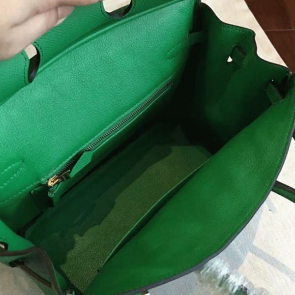 Sac Hermès Birkin 25 cm en bambou, contrefa?on bon marché – Image 4