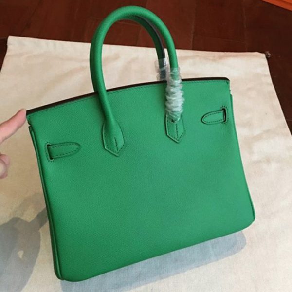 Sac Hermès Birkin 25 cm en bambou, contrefa?on bon marché – Image 5