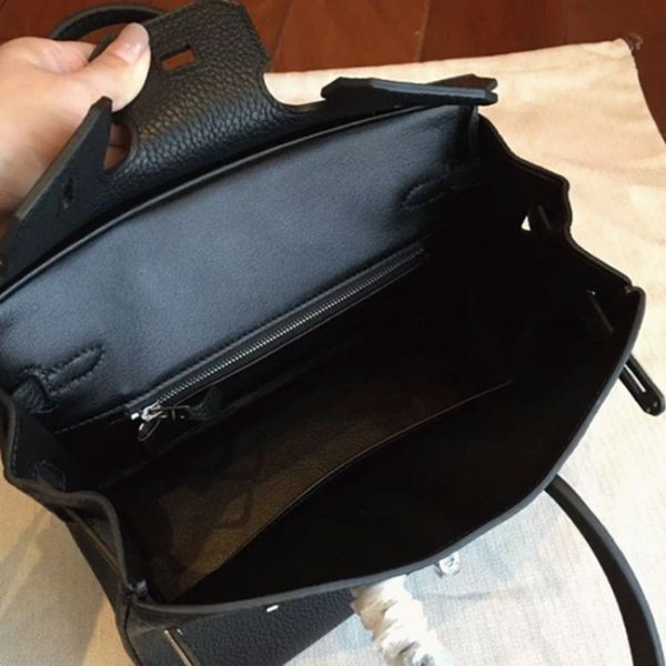 Réplique de luxe Hermes Birkin 25cm sac noir – Image 3