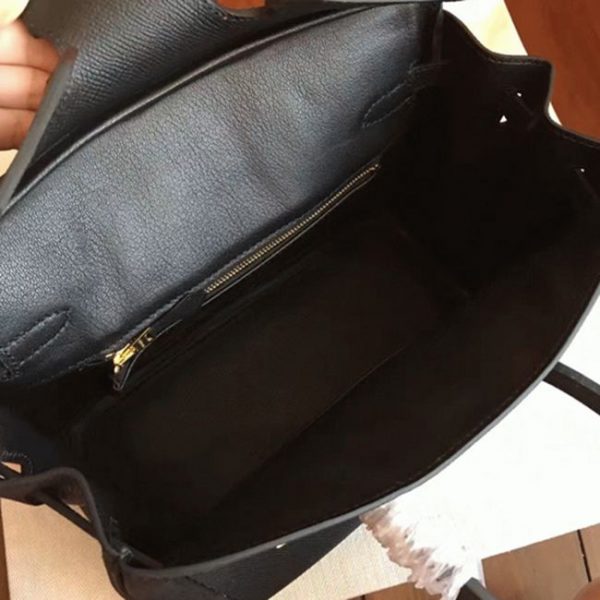 Réplique AAAAA Sac Hermès Birkin Noir 25 cm – Image 3