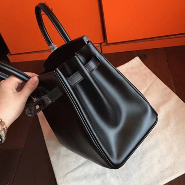 Réplique de luxe Hermes Birkin 25cm sac noir – Image 6