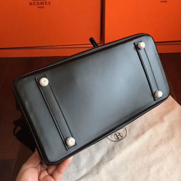 Réplique de luxe Hermes Birkin 25cm sac noir – Image 4