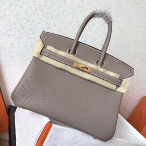 AAAAA Imitation de luxe Hermes Birkin 25cm sac à main tourterelle