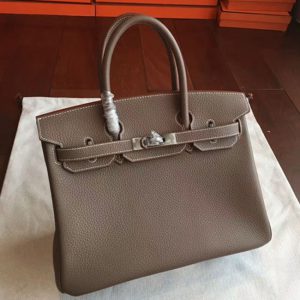 Réplique de luxe Hermes Birkin 25cm sac étoupe