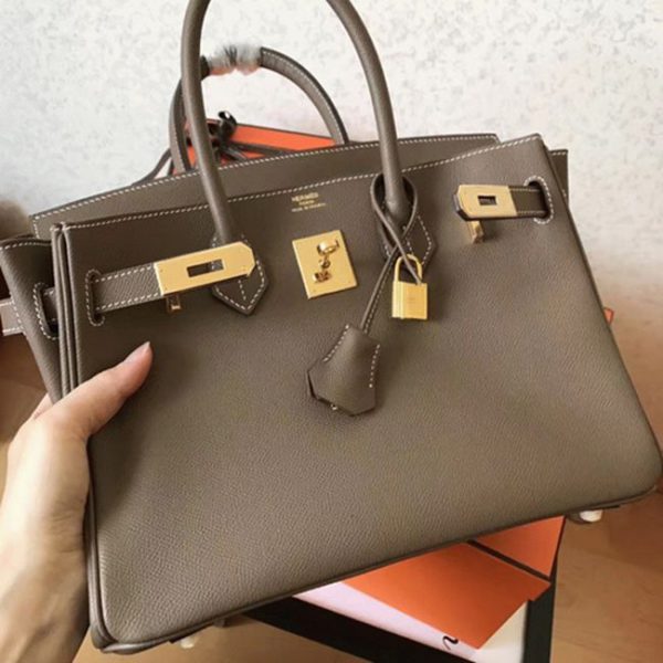 Faux de luxe Hermes Birkin 30cm sac à main – Image 2