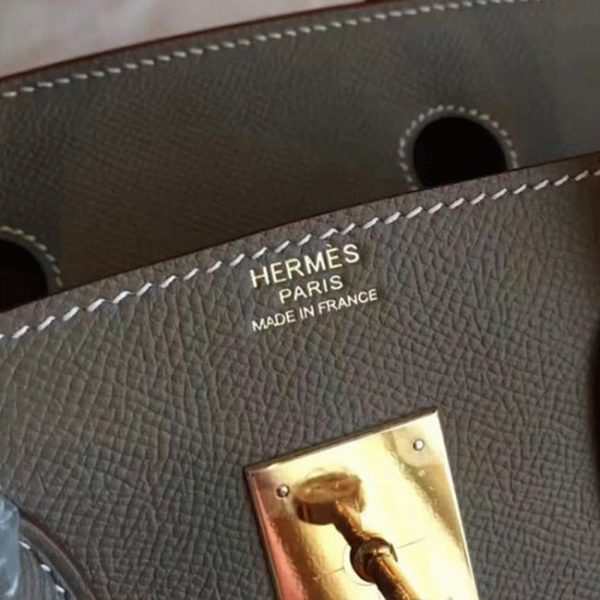 Faux de luxe Hermes Birkin 30cm sac à main – Image 4