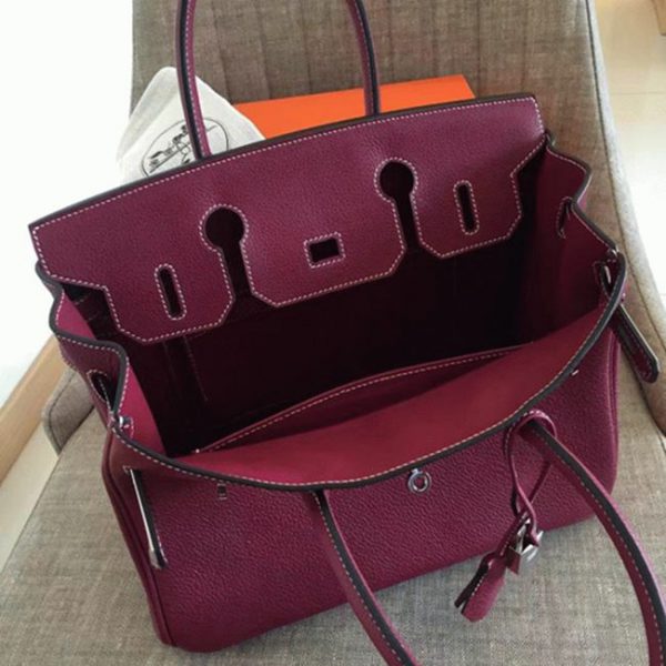 Réplique AAA Hermes Birkin 30cm sac à main rubis – Image 4