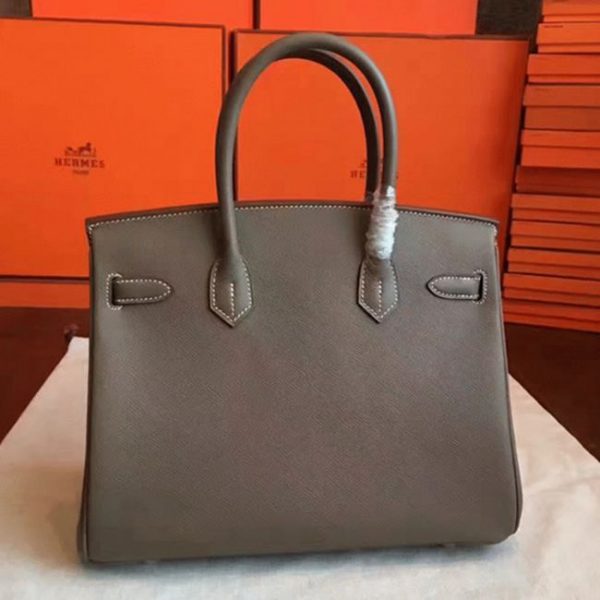 Faux de luxe Hermes Birkin 30cm sac à main – Image 6