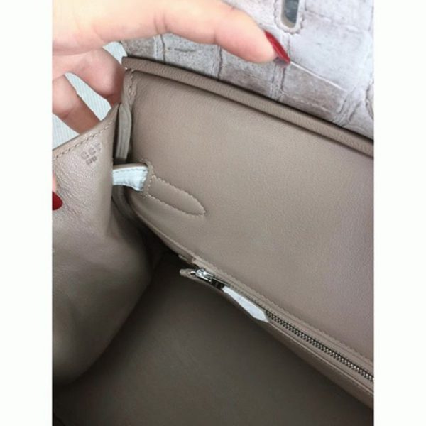 Faux de luxe Hermes Birkin 30cm sac à main – Image 9