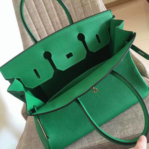 Contrefaçon Hermes Birkin 30CM sac bambou – Image 7