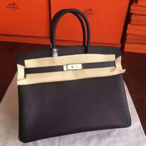 Réplique Hermes Birkin 35cm sac à main noir