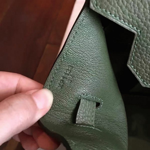 Réplique de haute qualité Hermes Birkin 35CM sac à main canopée – Image 7