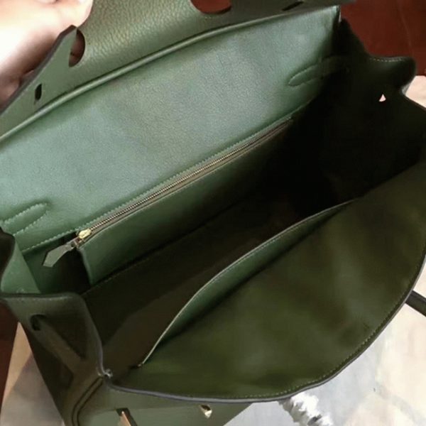 Réplique de haute qualité Hermes Birkin 35CM sac à main canopée – Image 3
