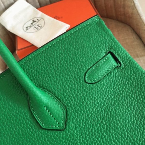Faux de qualité supérieure Hermes Birkin 35cm sac à main bambou – Image 5