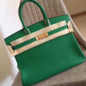 Faux de qualité supérieure Hermes Birkin 35cm sac à main bambou