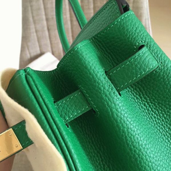 Faux de qualité supérieure Hermes Birkin 35cm sac à main bambou – Image 4