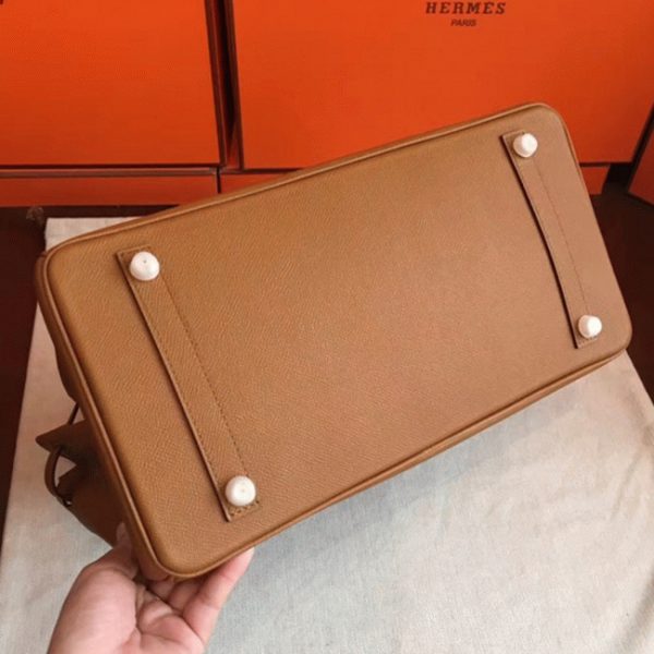 Réplique de luxe Hermes Birkin 35cm sac à main marron – Image 2