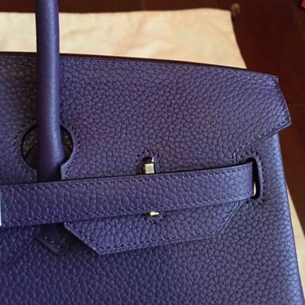 Faux Hermes Birkin 35CM sac à main iris – Image 5