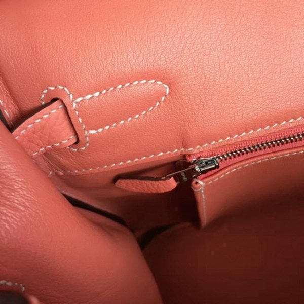 Faux sac de créateur Hermes Birkin 40cm sac à main crevette – Image 4
