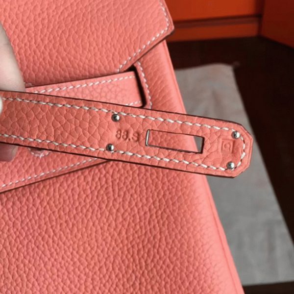 Faux sac de créateur Hermes Birkin 40cm sac à main crevette – Image 7