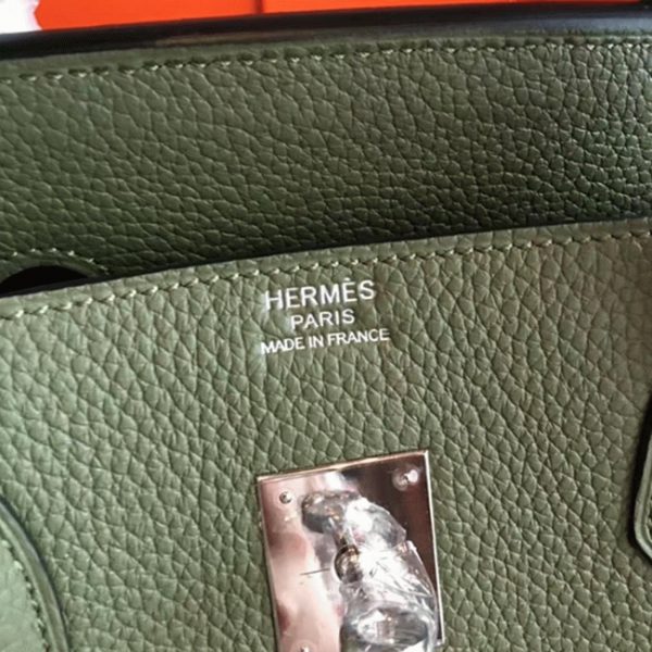 Fausse réplique Hermes Birkin 40cm sac à main canopée – Image 3