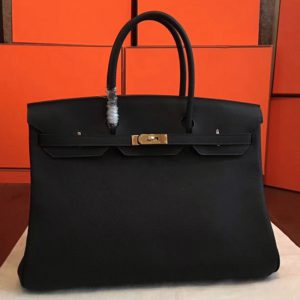 Réplique Hermes Birkin 40cm sac à main noir