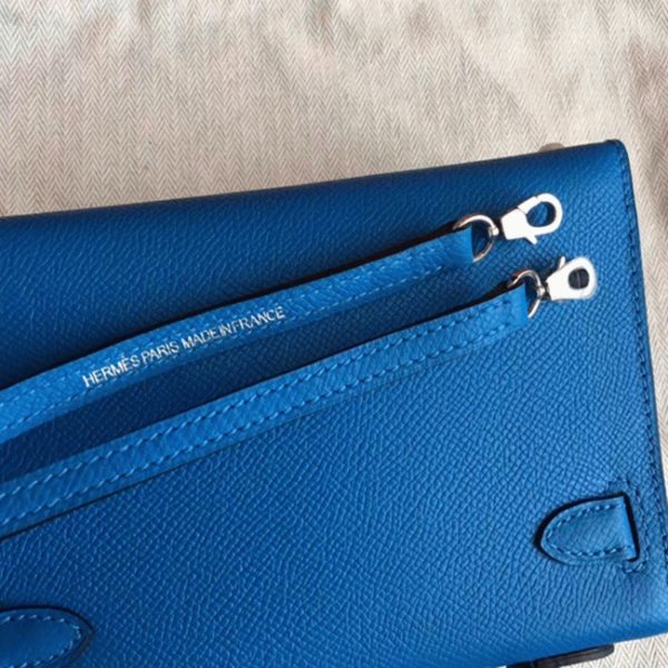 Réplique sac de créateur Hermes Kelly 20CM sac à main mykonos – Image 5