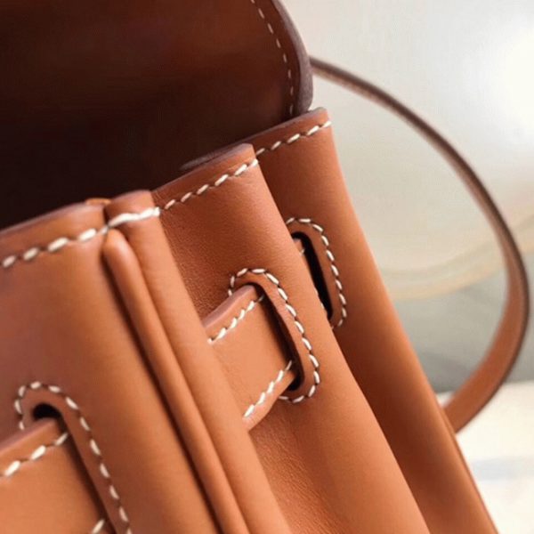 Réplique de designer Sac à main Hermès Kelly 28cm De Camp Decha?née Toile – Image 8