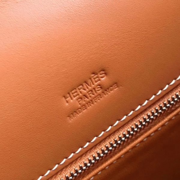 Réplique de designer Sac à main Hermès Kelly 28cm De Camp Decha?née Toile – Image 4