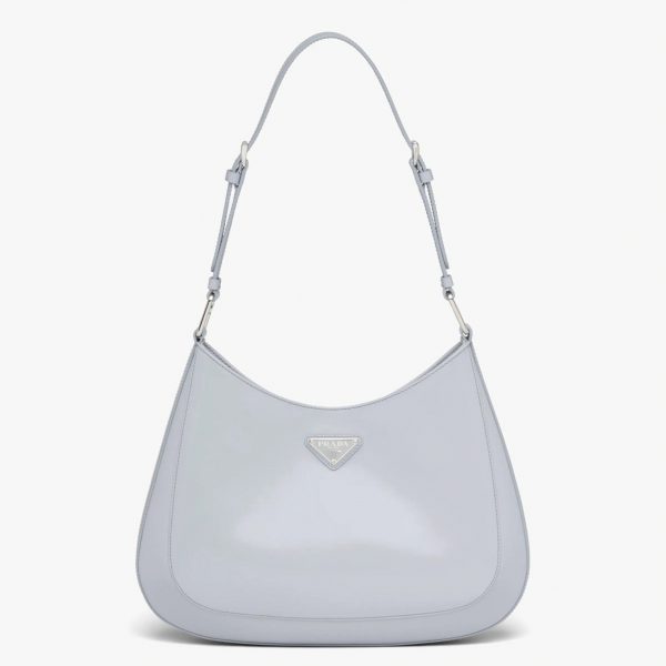 Réplique sac Prada Cleo grand modèle en bleu