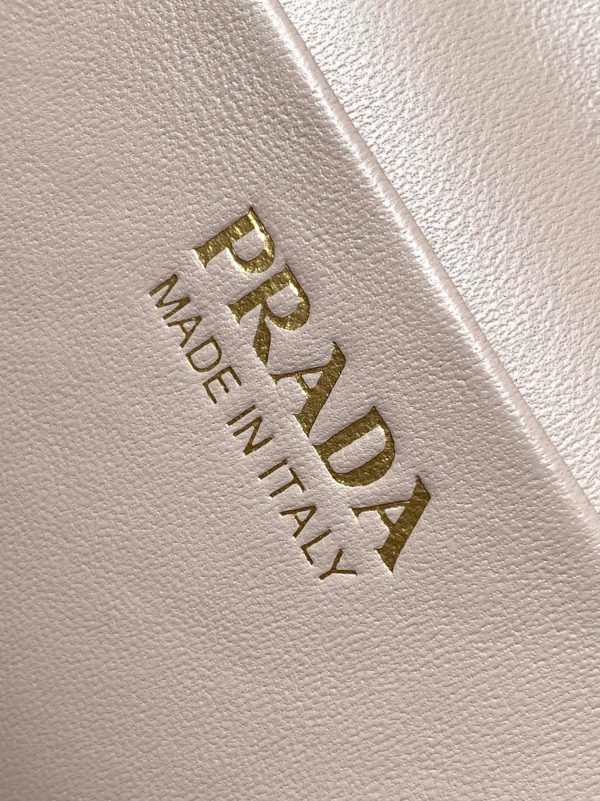 Réplique mini vanity Prada en rose clair – Image 3